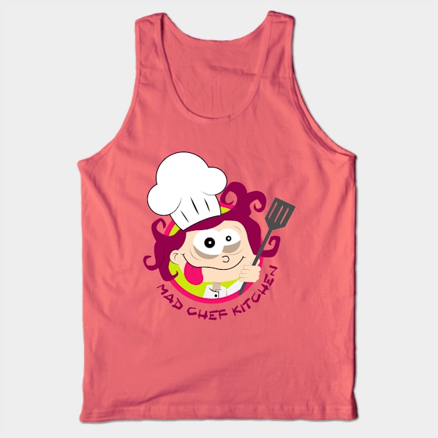 Mad Chef Kitchen Tank Top by Namarqueza